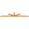 Ekena Millwork Saratoga Rough Sawn Timber Gable Bracket, Western Red Cedar, 108"W x 22"H x 2"D x 4"F, 5/12 Pitch GBW108X22X0204SAR00RWR - alternate 5
